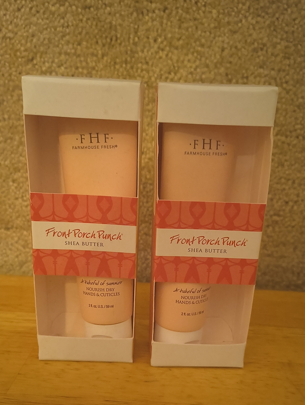 FarmHouse Fresh Front Porch Punch Shea Butter Hand Cream - Soft Pink